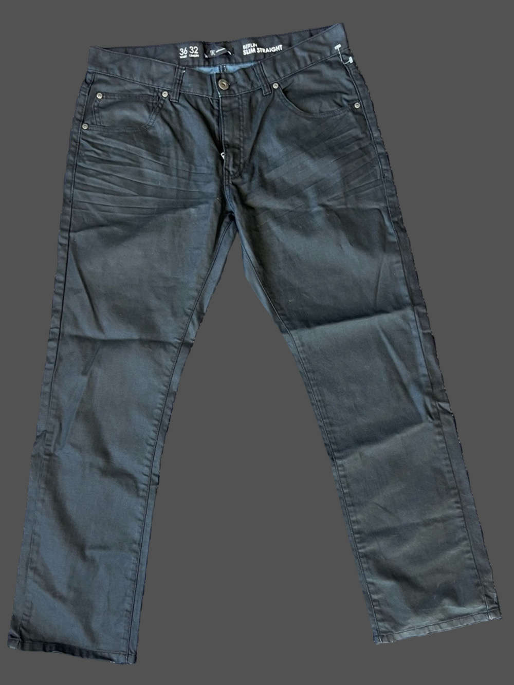 INC International Concepts Berlin New Slim Straight Jeans